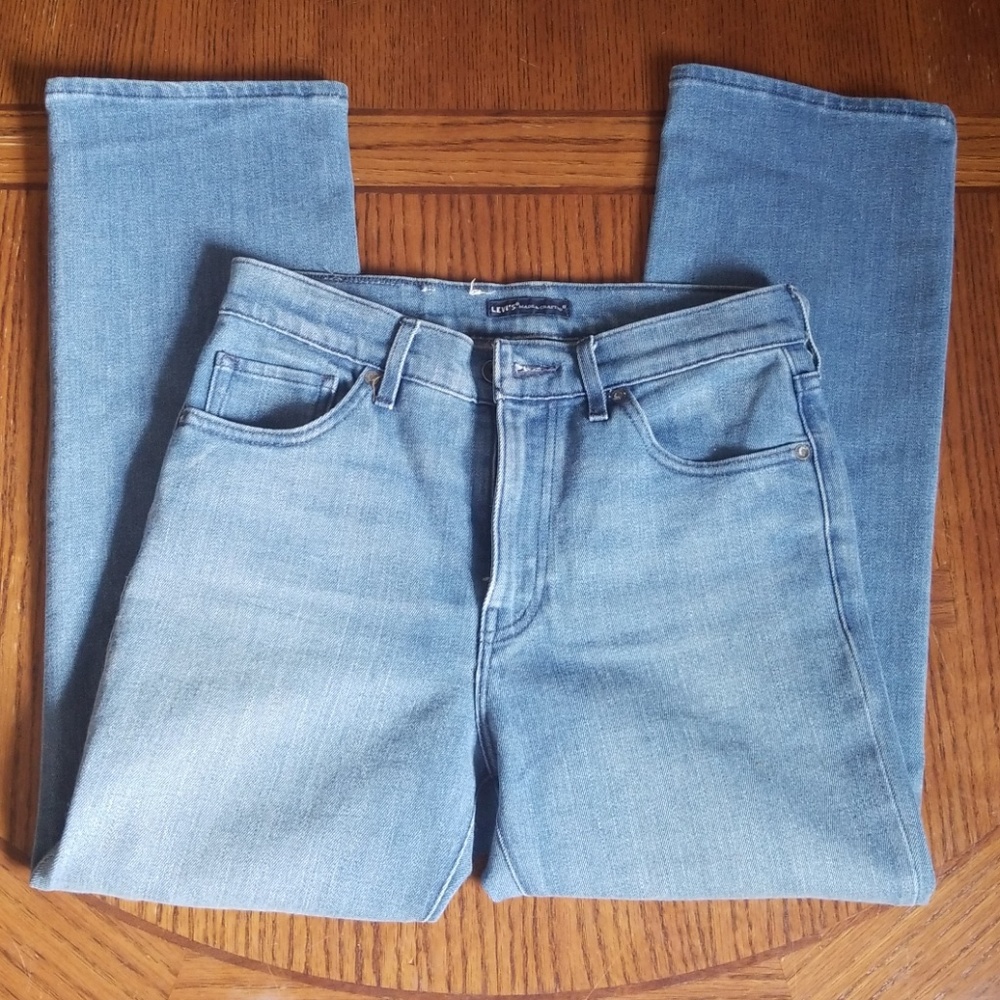 Rare Levis Made & Crafted kick flare, crop 27w